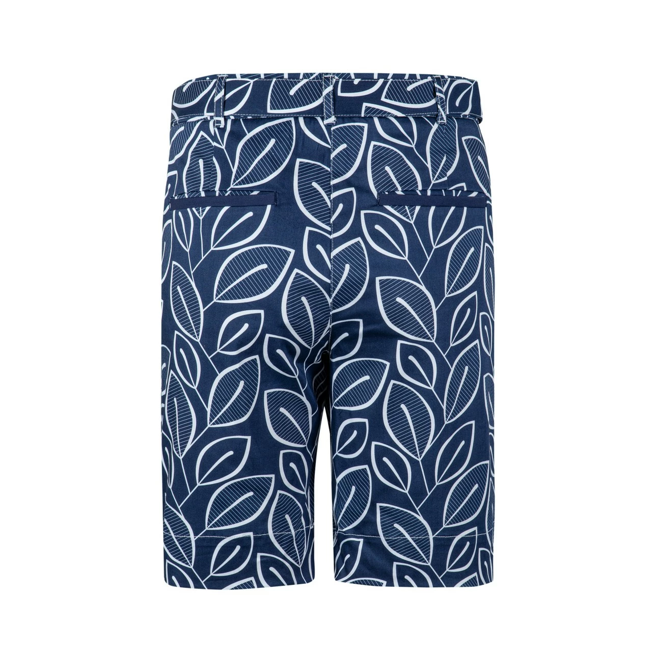 Girls Golf Navy Leaves Golf Bermuda Damen - Image 3