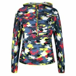 Callaway 1/2 ZIP Multi-Color Camo Hoodie Damen