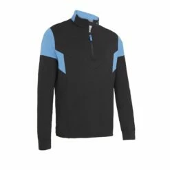 Callaway 1/4 ZIP Color Block Mit Kontrast Details Pullover Herren