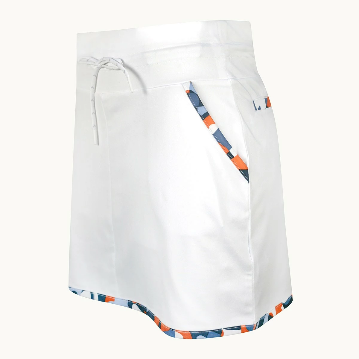 Callaway 17" ABSTRACT FLORAL Blocked Drawstring SKORT Damen - Image 8