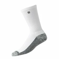 Footjoy ProDry Crew Socken Lang Herren Weiß