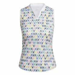 Adidas HEAT.RDY Printed Sleeveless Poloshirt