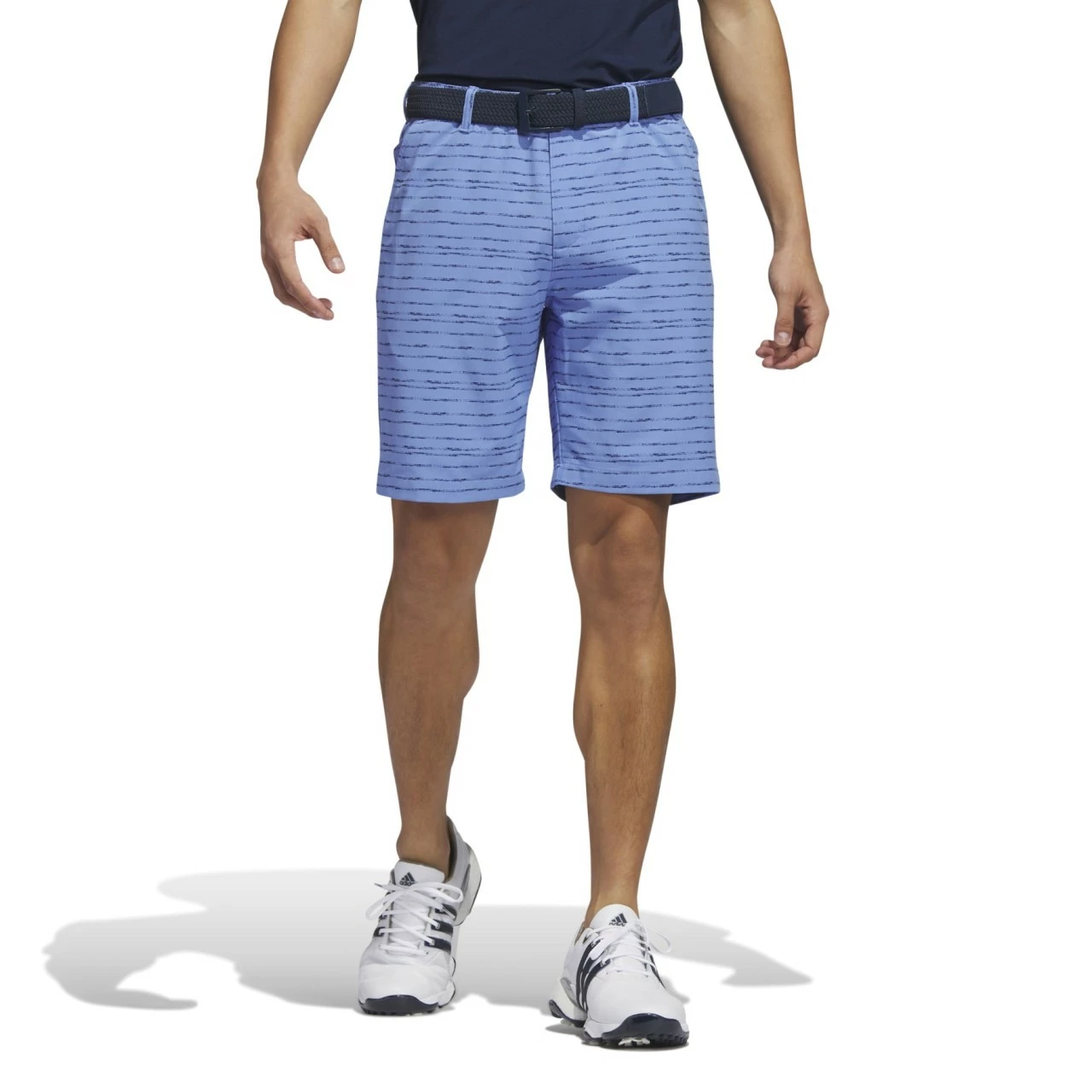 adidas Textured 9-Inch Golf Shorts Herren Adidas Textured 9-Inch Golf Shorts Herren -Geschäft Callaway HR7979 3 APPAREL On Model Standard