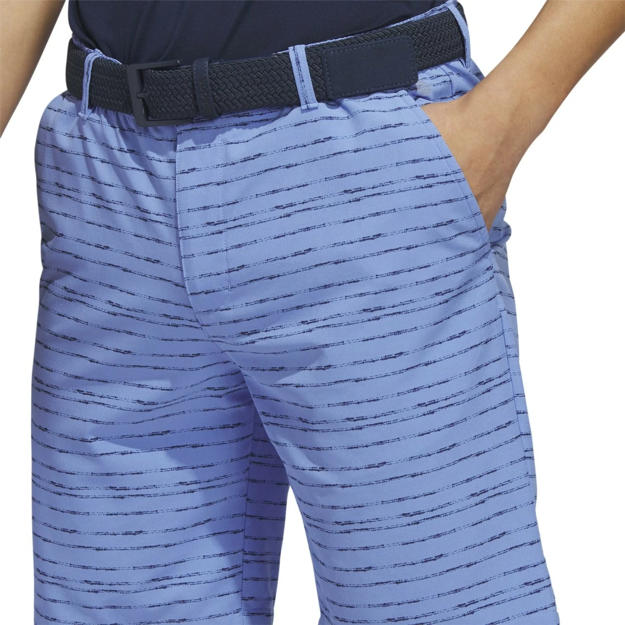 adidas Textured 9-Inch Golf Shorts Herren Adidas Textured 9-Inch Golf Shorts Herren -Geschäft Callaway HR7979 7 APPAREL On Model Detail View