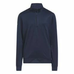 Adidas Heather Quarter Zip Pullover