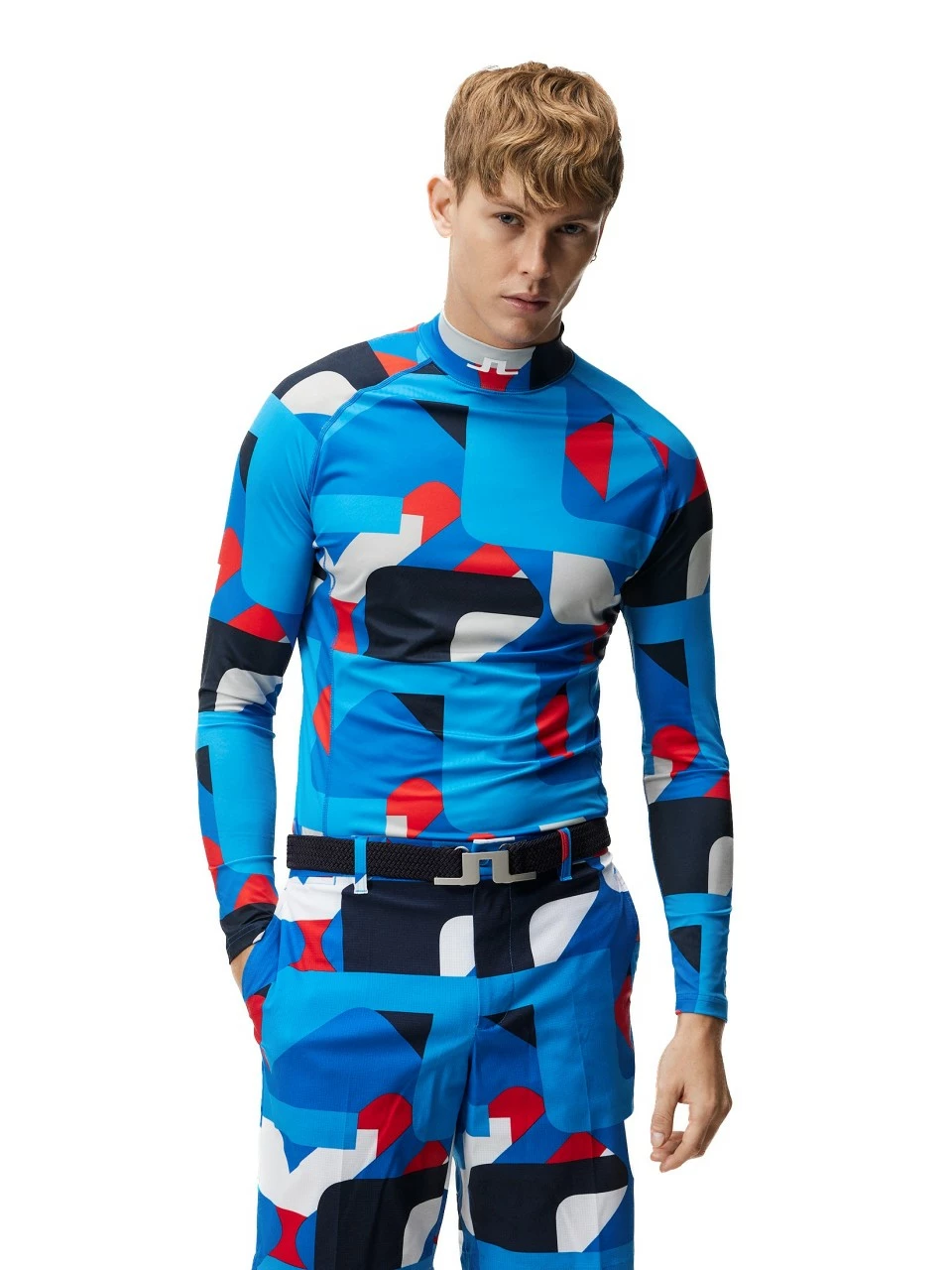 J.Lindeberg Aello Soft Compression Print Herren - Image 3