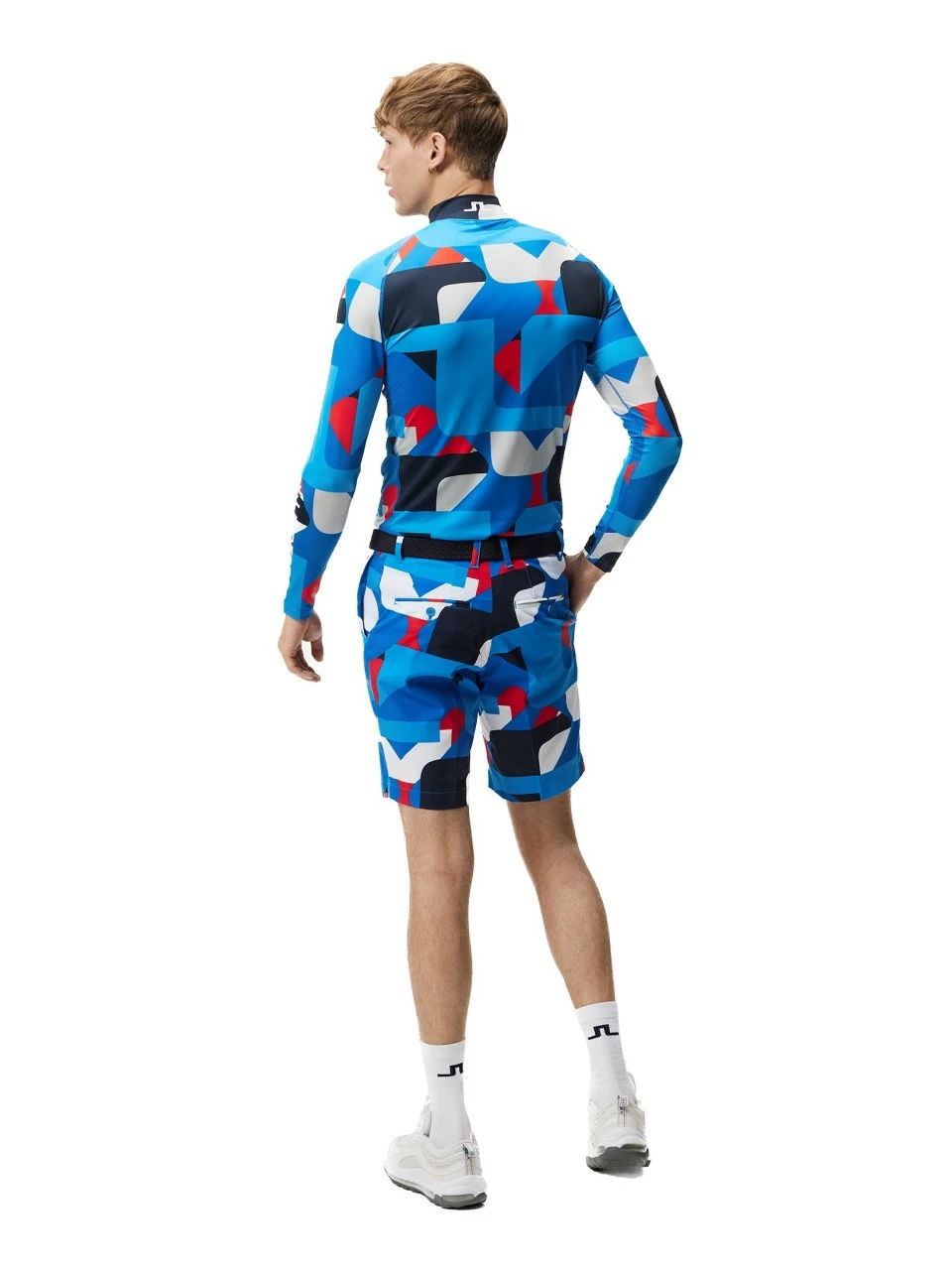 J.Lindeberg Aello Soft Compression Print Herren - Image 4