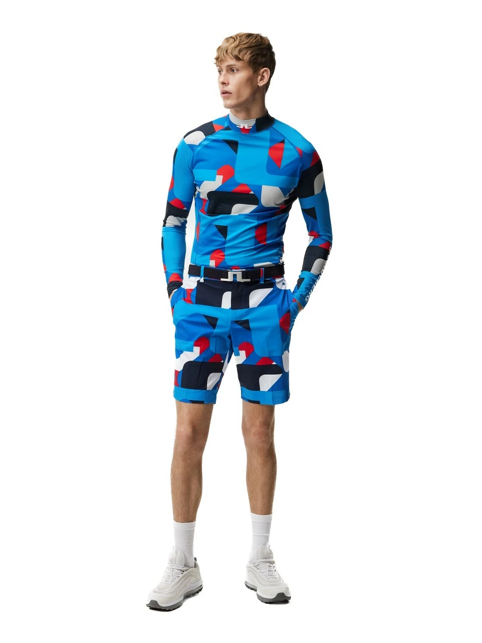 J.Lindeberg Aello Soft Compression Print Herren - Image 5