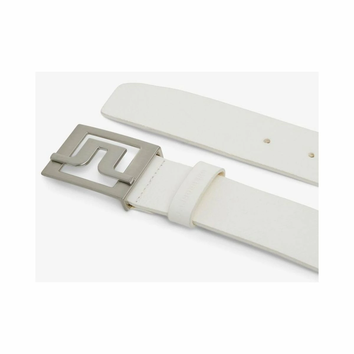 J.Lindeberg J. Lindeberg Slater 40 Leather Gürtel Herren Weiß - Image 3