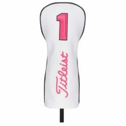 Titleist Leder Headcover PINK OUT