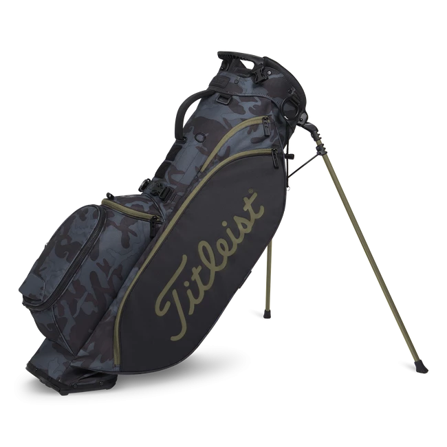 Titleist Players 4 Black Camo Standbag