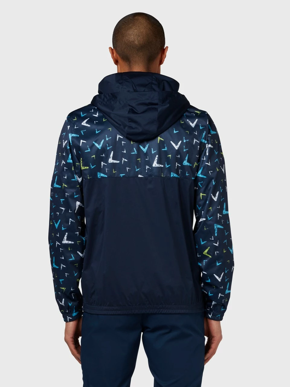 Callaway MULTI-COLOR Chev 1/4 Zip Hoodie Base Layer Herren - Image 6