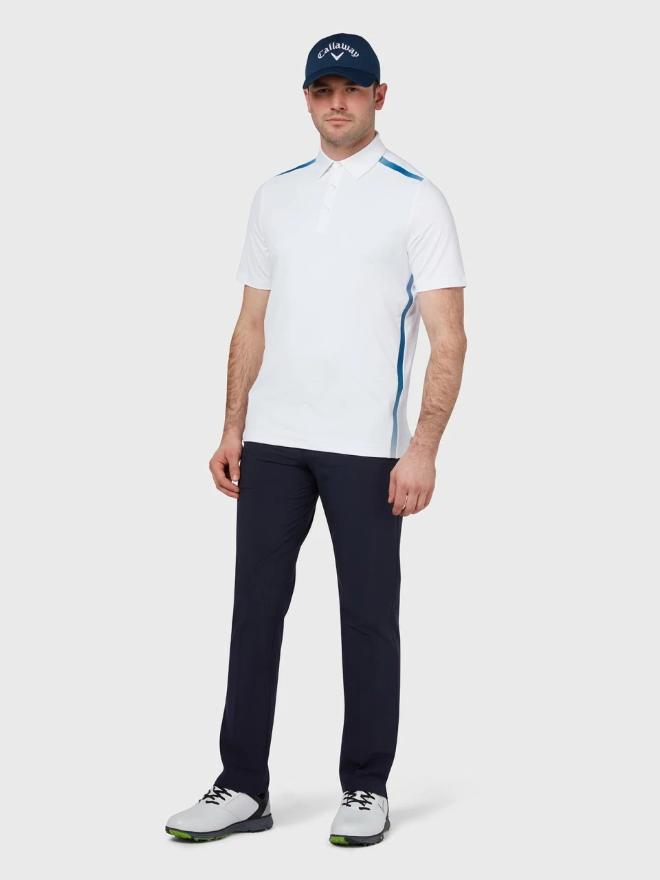 Callaway Chroma Stripe Mesh Polo Herren - Image 4