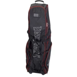 Spalding Luxury Travelcover Schwarz/rot